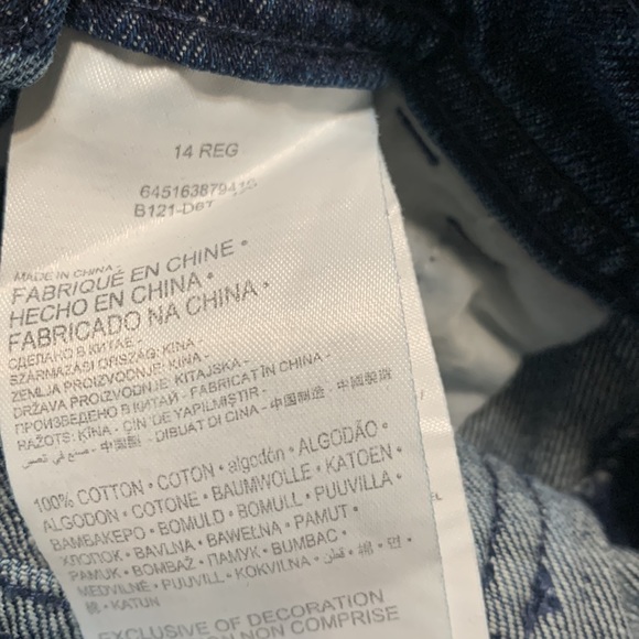 Girls Levi’s ShortAlls - Picture 8 of 8